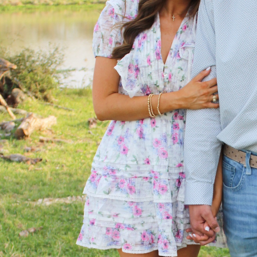 Floral Ruffle Dress - Picture 4 of 4